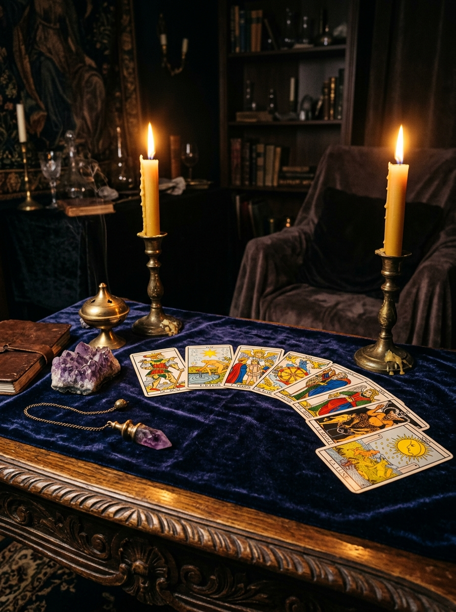 Cabinet de voyance à Troyes, tirage de tarot